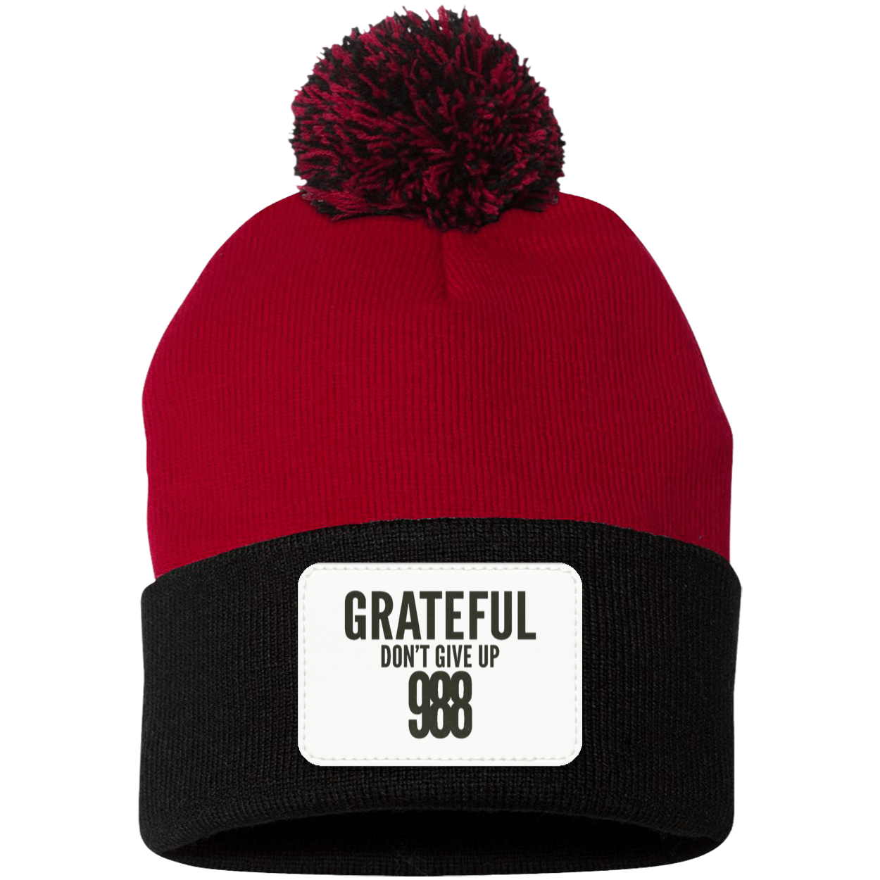 GRATEFUL POM POM BEANIE