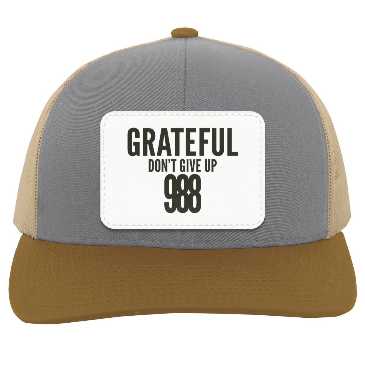 GRATEFUL SNAP BACK TRUCKER CAP