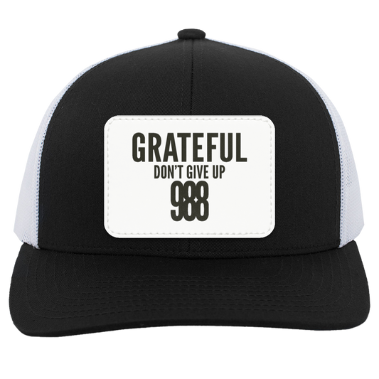 GRATEFUL SNAP BACK TRUCKER CAP