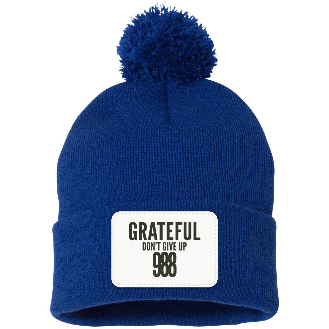 GRATEFUL POM POM BEANIE