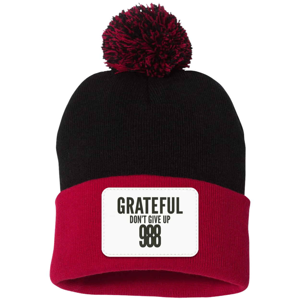 GRATEFUL POM POM BEANIE