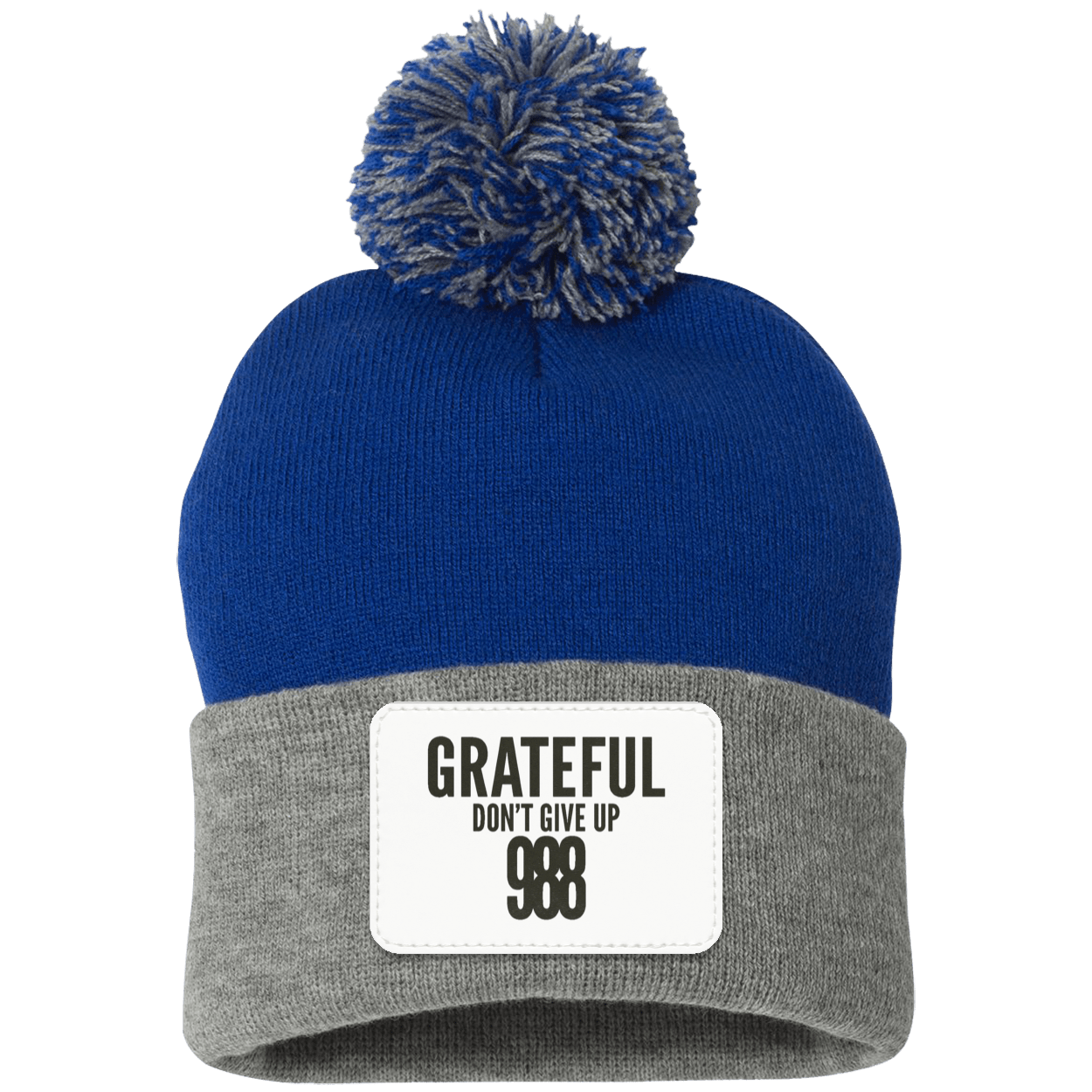 GRATEFUL POM POM BEANIE