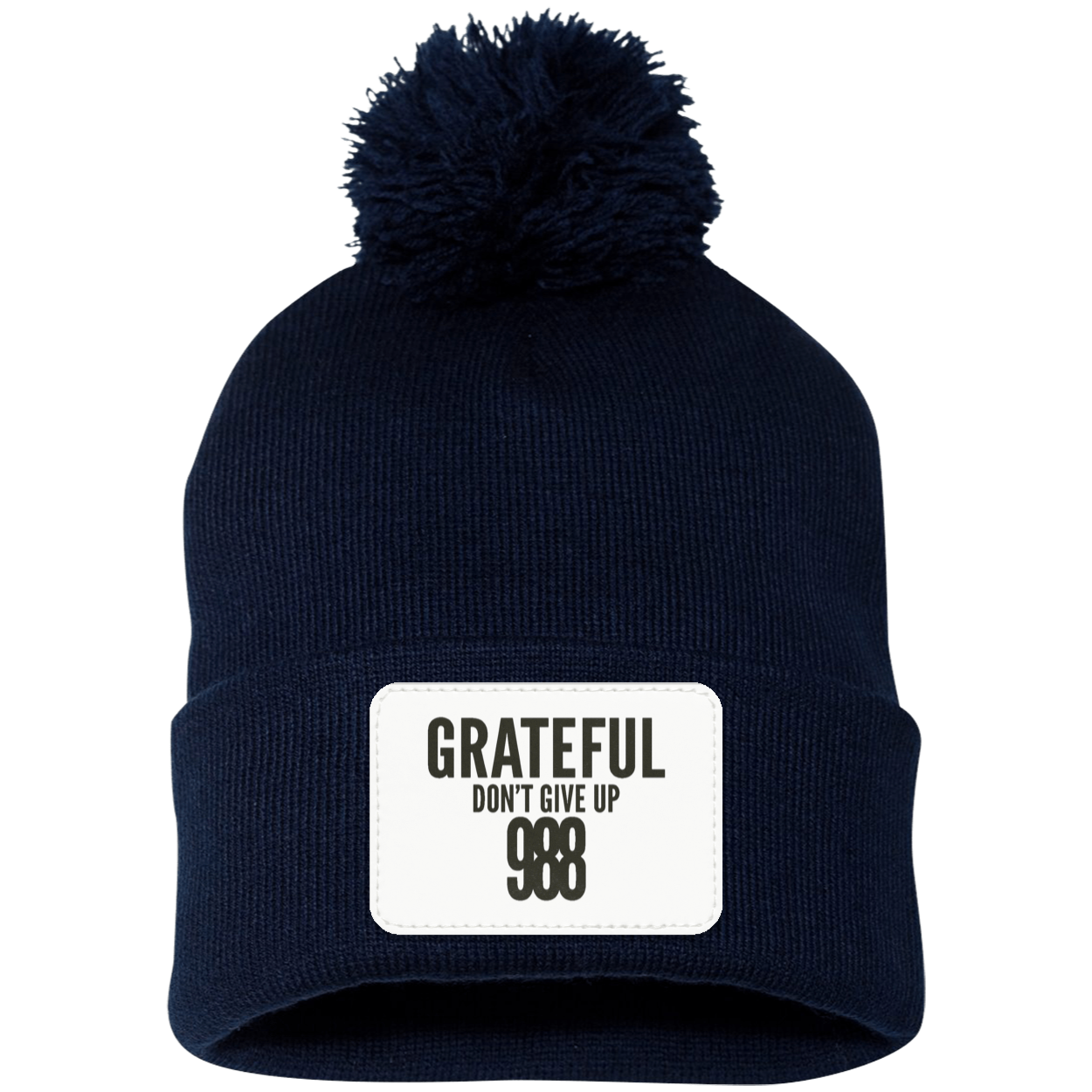 GRATEFUL POM POM BEANIE