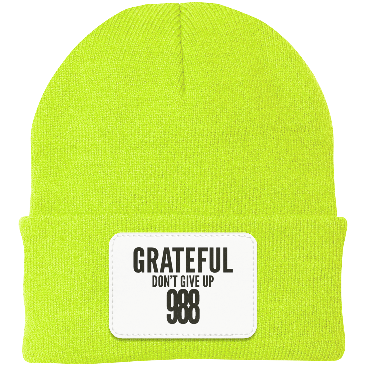 GRATEFUL KNIT BEANIE