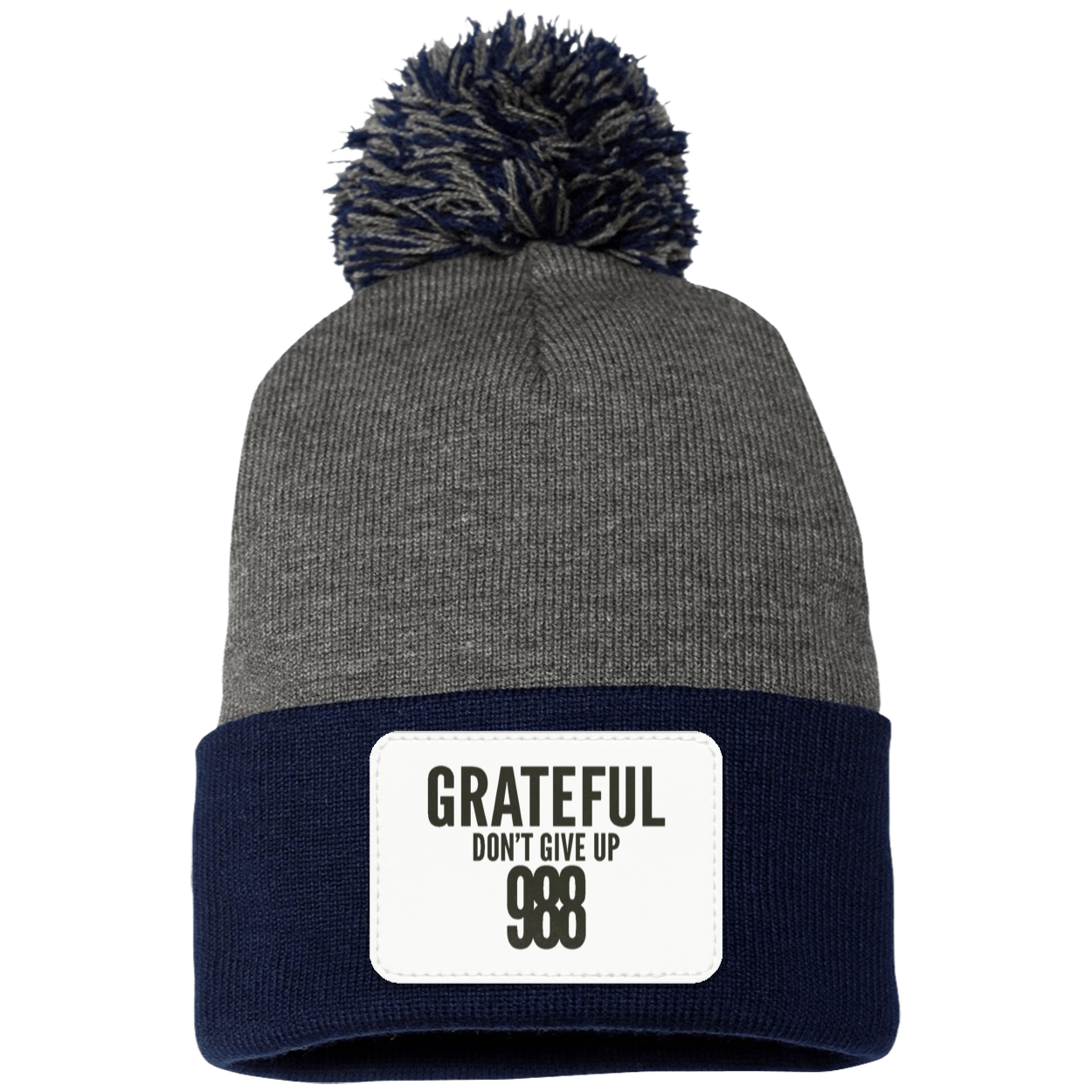 GRATEFUL POM POM BEANIE