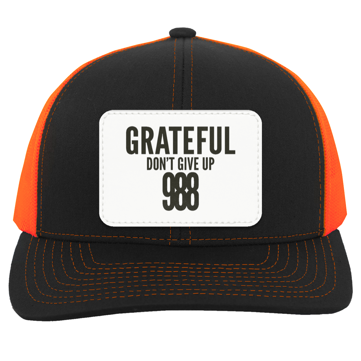 GRATEFUL SNAP BACK TRUCKER CAP